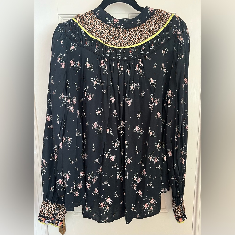 Free People Paloma Printed Blouse - Picture 6 of 7